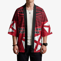 Wallis And Futuna Kimono Polynesian Tattoo Flag Map TS04 - Polynesian Pride
