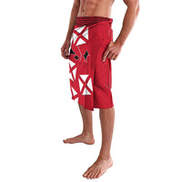 Wallis And Futuna Lavalava Polynesian Tattoo Flag Map TS04 - Polynesian Pride