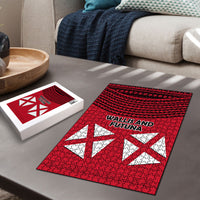 Wallis And Futuna Puzzle Polynesian Tattoo Flag Map TS04 - Polynesian Pride