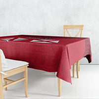 Wallis And Futuna Tablecloth Polynesian Tattoo Flag Map TS04 - Polynesian Pride