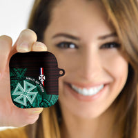 Wallis And Futuna AirPods Case Tribal Polynesian Tattoo Heritage Cross Flag TS04 - Polynesian Pride
