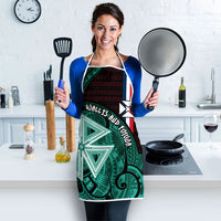 Wallis And Futuna Apron Tribal Polynesian Tattoo Heritage Cross Flag TS04 - Polynesian Pride