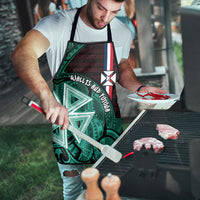 Wallis And Futuna Apron Tribal Polynesian Tattoo Heritage Cross Flag TS04 - Polynesian Pride