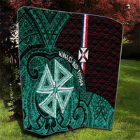 Wallis And Futuna Quilt Tribal Polynesian Tattoo Heritage Cross Flag TS04 - Polynesian Pride