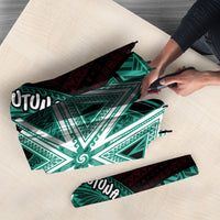 Wallis And Futuna Umbrella Tribal Polynesian Tattoo Heritage Cross Flag TS04 - Polynesian Pride