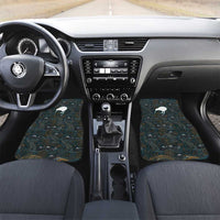New Zealand is Calling and I Must Go Car Mats Kiwi Bird Silhouette