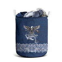 American Samoa Eagle Laundry Basket Sea Turtle Traditional Polynesian Tribal Tattoo TS04 - Polynesian Pride