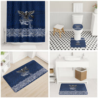 American Samoa Eagle Bathroom Set Sea Turtle Traditional Polynesian Tribal Tattoo TS04 - Polynesian Pride