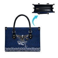 American Samoa Eagle Leather Bag Sea Turtle Traditional Polynesian Tribal Tattoo TS04 - Polynesian Pride