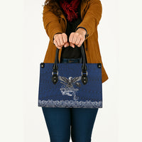 American Samoa Eagle Leather Bag Sea Turtle Traditional Polynesian Tribal Tattoo TS04 - Polynesian Pride