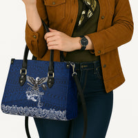 American Samoa Eagle Leather Bag Sea Turtle Traditional Polynesian Tribal Tattoo TS04 - Polynesian Pride
