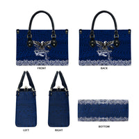 American Samoa Eagle Leather Bag Sea Turtle Traditional Polynesian Tribal Tattoo TS04 - Polynesian Pride
