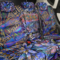 American Samoa Warrior Back Car Seat Cover Polynesian Fruit Bat Talofa Urban Graffiti Street Art TS04 - Polynesian Pride