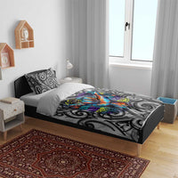 Chur Bro Shaka Sign Bedding Set New Zealand Koru Colorful Graffiti Splash