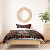 Tu Meke Maori New Zealand Slang Bedding Set with Glow Neon Step Style