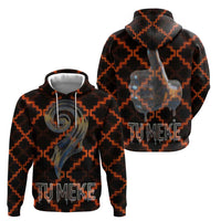 Tu Meke Maori New Zealand Slang Hoodie with Glow Neon Step Style