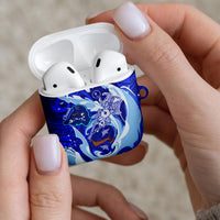 Chuuk Micronesian Roots AirPods Case Polynesian Tribal Pattern Hibiscus Flower And Stingray Art TS04 - Polynesian Pride