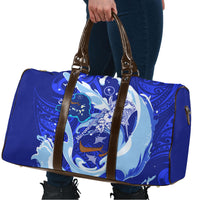 Chuuk Micronesian Roots Travel Bag Polynesian Tribal Pattern Hibiscus Flower And Stingray Art TS04 - Polynesian Pride