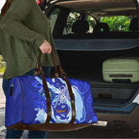 Chuuk Micronesian Roots Travel Bag Polynesian Tribal Pattern Hibiscus Flower And Stingray Art TS04 - Polynesian Pride