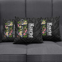 Kosrae Nautical Heritage Pillow Cover Polynesian Tribal Anchor With Plumeria Tropical Art TS04 - Polynesian Pride
