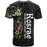 Kosrae Nautical Heritage T Shirt Polynesian Tribal Anchor With Plumeria Tropical Art TS04 - Polynesian Pride