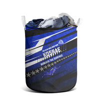 Kosrae Deep Sea Scuba Diving Laundry Basket Blue Hole Beneath The Surface Coral Reef Graphic Art TS04 - Polynesian Pride