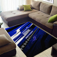 Kosrae Deep Sea Scuba Diving Area Rug Blue Hole Beneath The Surface Coral Reef Graphic Art TS04 - Polynesian Pride