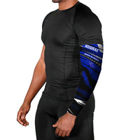 Kosrae Deep Sea Scuba Diving Arm Sleeves Blue Hole Beneath The Surface Coral Reef Graphic Art TS04 - Polynesian Pride