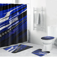 Kosrae Deep Sea Scuba Diving Bathroom Set Blue Hole Beneath The Surface Coral Reef Graphic Art TS04 Bathroom Set (4 pcs) Blue Black - Polynesian Pride