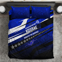 Kosrae Deep Sea Scuba Diving Bedding Set Blue Hole Beneath The Surface Coral Reef Graphic Art