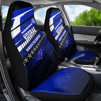 Kosrae Deep Sea Scuba Diving Car Seat Cover Blue Hole Beneath The Surface Coral Reef Graphic Art TS04 - Polynesian Pride