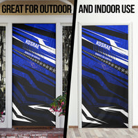 Kosrae Deep Sea Scuba Diving Door Cover Blue Hole Beneath The Surface Coral Reef Graphic Art TS04 - Polynesian Pride