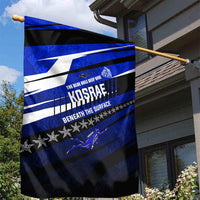 Kosrae Deep Sea Scuba Diving Garden Flag Blue Hole Beneath The Surface Coral Reef Graphic Art TS04 - Polynesian Pride