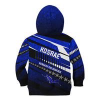Kosrae Deep Sea Scuba Diving Kid Hoodie Blue Hole Beneath The Surface Coral Reef Graphic Art TS04 - Polynesian Pride