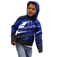 Kosrae Deep Sea Scuba Diving Kid Hoodie Blue Hole Beneath The Surface Coral Reef Graphic Art TS04 - Polynesian Pride