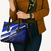 Kosrae Deep Sea Scuba Diving Leather Bag Blue Hole Beneath The Surface Coral Reef Graphic Art TS04 - Polynesian Pride