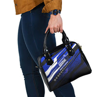 Kosrae Deep Sea Scuba Diving Shoulder Handbag Blue Hole Beneath The Surface Coral Reef Graphic Art TS04 - Polynesian Pride