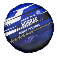 Kosrae Deep Sea Scuba Diving Spare Tire Cover Blue Hole Beneath The Surface Coral Reef Graphic Art TS04 - Polynesian Pride