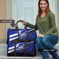 Kosrae Deep Sea Scuba Diving Travel Bag Blue Hole Beneath The Surface Coral Reef Graphic Art TS04 - Polynesian Pride