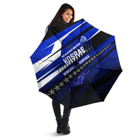 Kosrae Deep Sea Scuba Diving Umbrella Blue Hole Beneath The Surface Coral Reef Graphic Art TS04 - Polynesian Pride