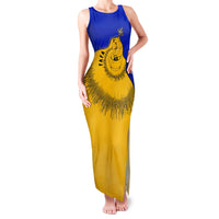 Kosrae Fafa Culinary Heritage Family Matching Tank Maxi Dress and Hawaiian Shirt Kosraean Gold Taro Tradition Illustration With Coconut Leaves