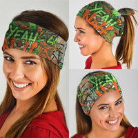 Yeah Nah Graffiti Skull New Zealand Slang Neck Gaiter Kiwi Grunge Brick Wall and Bold Urban Street Art TS04 - Polynesian Pride