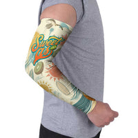 NZ Slang Sweet As Kiwi Shaka Sign Arm Sleeves New Zealand Surfboards Sun and Tropical Beach Retro TS04 - Polynesian Pride