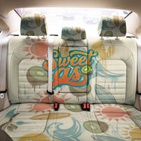 NZ Slang Sweet As Kiwi Shaka Sign Back Car Seat Cover New Zealand Surfboards Sun and Tropical Beach Retro TS04 - Polynesian Pride