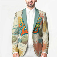 NZ Slang Sweet As Kiwi Shaka Sign Blazer New Zealand Surfboards Sun and Tropical Beach Retro TS04 - Polynesian Pride