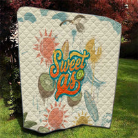NZ Slang Sweet As Kiwi Shaka Sign Quilt New Zealand Surfboards Sun and Tropical Beach Retro TS04 - Polynesian Pride