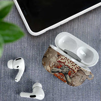 Choice Bro Graffiti Handshake AirPods Case New Zealand Slang Fern Brick Wall and Urban Street Art TS04 - Polynesian Pride