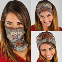 Choice Bro Graffiti Handshake Neck Gaiter New Zealand Slang Fern Brick Wall and Urban Street Art TS04 - Polynesian Pride