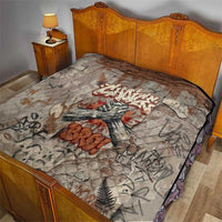 Choice Bro Graffiti Handshake Quilt New Zealand Slang Fern Brick Wall and Urban Street Art TS04 - Polynesian Pride