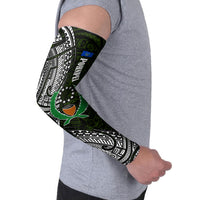 Pohnpei Federated States Of Micronesia Arm Sleeves Polynesian Tribal Heritage Art With Kaselehlie State Seal